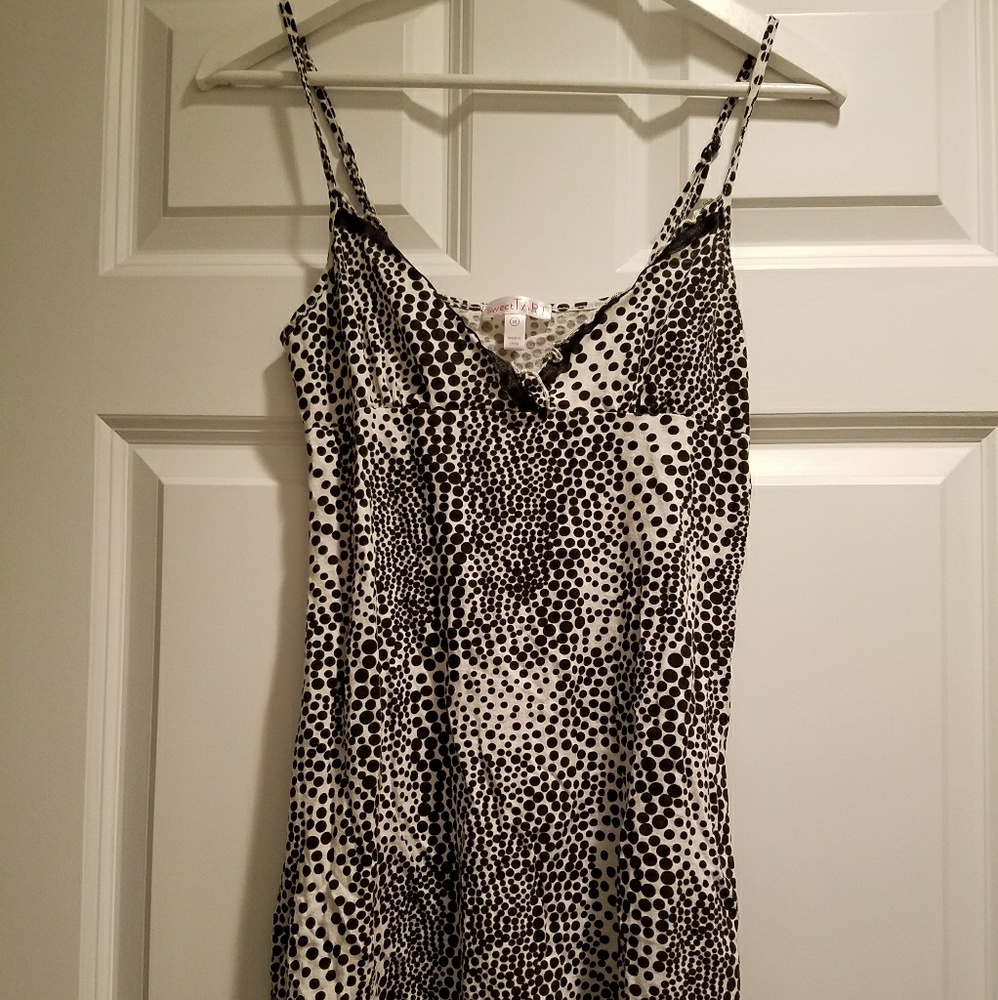 Sweet Tart ladies polka dot nightie
